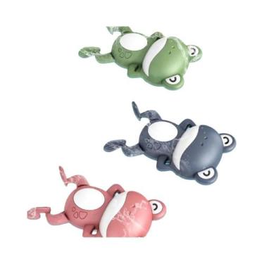 Imagem de Brinquedo De Banho Para Bebê, Sapo De Natação Fofo, Brinquedo De Água 