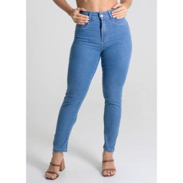 Imagem de CALÇA JEANS PUSH UP FEMININA SAWARY REF:279038-Feminino