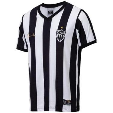 Imagem de Camisa Atlético Mineiro Retrô 1977 Reinaldo Masculina-Masculino