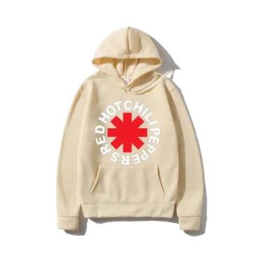 Imagem de Moletom Vintage Red Hot Chili Peppers Com Capuz E Mangas Longas Para M