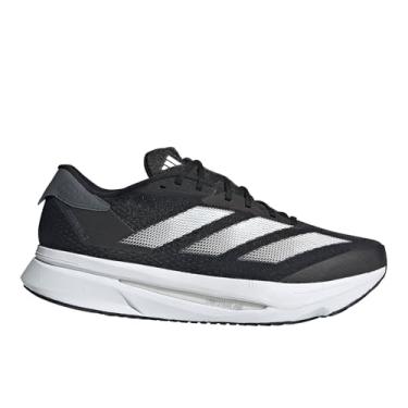 Imagem de adidas Tênis de corrida masculino Adizero Sl2, Preto/Branco/Carbono, 10 Wide