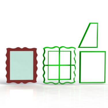 Imagem de Cortador Porta Retrato Modular Tamanho 10Cm