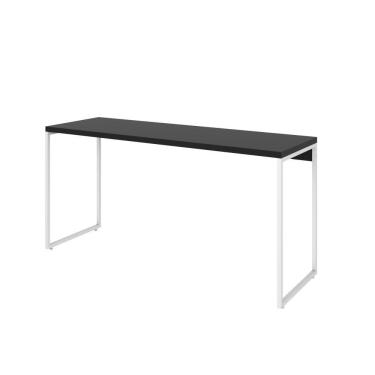 Imagem de Mesa Dynamica 150x60x75cm Preto ônix - Est.branca Preto ônix - Est.branca
