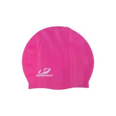 Imagem de Touca de Natação Hammerhead Lisa Silicone, Fúcsia