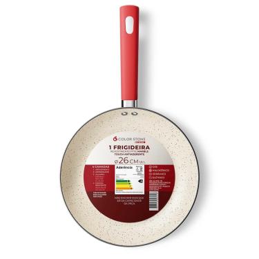 Imagem de Frigideira Sunguider Intense Euro Home 26cm Alumínio Antiaderente Cabo Soft Touch