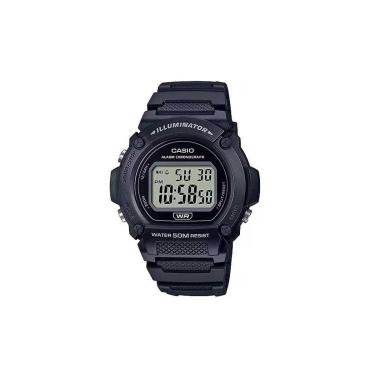 Imagem de Relógio Casio Digital Preto W-219H-1AVDF-Unissex