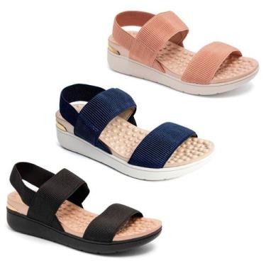 Imagem de Sandália Ortopédica Modare Feminina Ultraconforto Esporão Massageadora