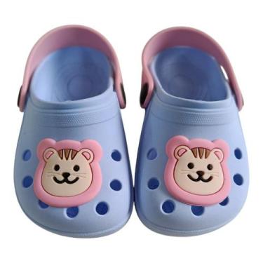 Imagem de Sanália Fechada Infantil Leãozinho Rosa Confortável Uso Diário - Marin
