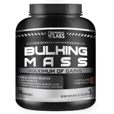 Imagem de Hipercalórico BULKING MASS ORIGINAL 3kg - ANABOLIC LABS, Chocolate