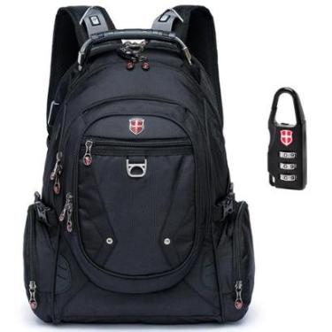 Imagem de Mochila Swissport P/ Notebook Audipocket C/ Cadeado 33 Litros-Unissex