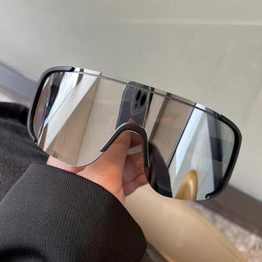 Imagem de Óculos De Ciclismo Unissex Estilo Y2K Retro-Reflexivos, Óculos Esporti