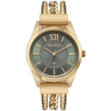 Imagem de Relógio Euro Feminino Chains Dourado - EU2035YWR/4V-Feminino