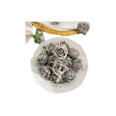 Imagem de Flores Artificiais De Rosa De Seda 100 Peças Para Decoração De Casamen