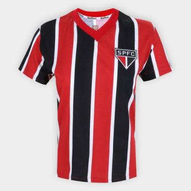 Imagem de Camisa São Paulo Juvenil II 1991 RetrôMania, Vermelho, Preto, G