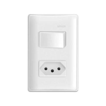 Imagem de Interruptor Paralelo Simon  2P+T, 10A, 250V  Linha S35