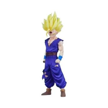Imagem de Figura De Ação Super Saiyan Son Gohan Dragon Ball 2% - Estátua Modelo 