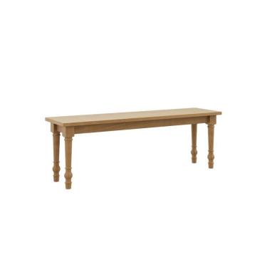 Imagem de Banco para Sala de Jantar Hall de Entrada e Quarto 100% Madeira Maciça Rubi Freijó