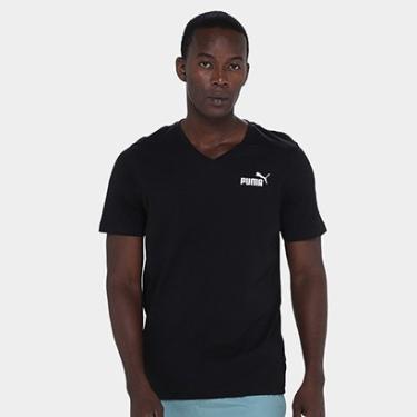 Imagem de Camiseta Puma Ess V Neck Masculina-Masculino