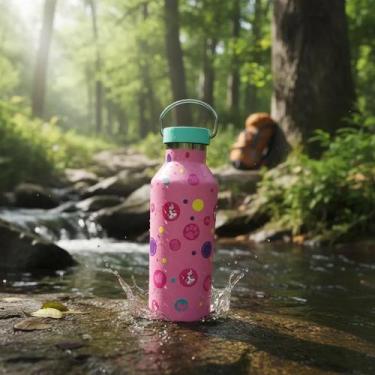 Imagem de Garrafa Térmica Bottle Color Pop RB - Rebecca Bonbon, Rosa