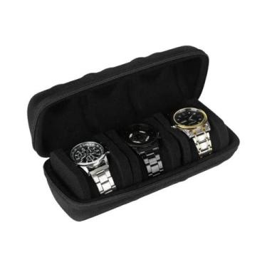 Imagem de Estojo Organizador Portátil De Viagem Para Smartwatches E Relógios De 