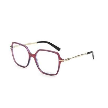 Imagem de Armação De Óculos Colcci Louise C6158c9458 Vermelho Violeta Translucido-Feminino
