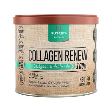 Imagem de Collagen Renew 100% Hidrolisado 300g Nutrify, Neutro, 300g