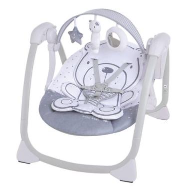 Imagem de Cadeira de Descanso Mastela Urso Balanço Automático Musical e Dobrável