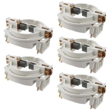 Imagem de 5 Unidades Porta Escova Completo Furadeira Gsb 13re / 16re - Genérica