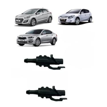 Imagem de Bico Brucutu Esguicho Limpador Água do Parabrisa I30 2009 2010 2011 20