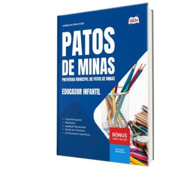 Imagem de Apostila SME Patos de Minas-MG - Educador Infantil - Apostilas Opção