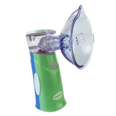 Imagem de Inalador Nebulizador Bateria Recaregável Medicate Baby Verde