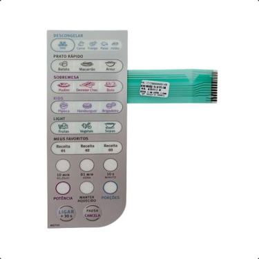 Imagem de Membrana Teclado Microondas Electrolux 69580892 MEF33, Garantia de 90 