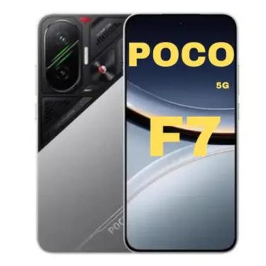 Imagem de Celular Smartphone Xiaomi Poco F7 5G 512GB 12GB RAM Dual SIM Tela 6.83