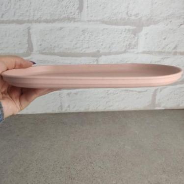 Imagem de Travessa Oval Bambu PP Lines Bege 21cm 220837 Lyor