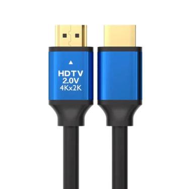 Imagem de Cabo HDMI 2.0 4K 60Hz HDR Alta Velocidade 18Gbps 10 Metros - PONTO DO 