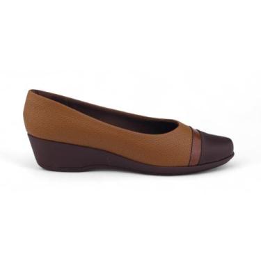 Imagem de Sapato Feminino Piccadilly Ivone Anabela 143231 Joanete, 38, Madeira, 