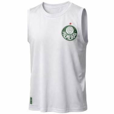 Imagem de Camisa Palmeiras Regata 1914 Símbolo Branca - Masculino Tamanho:GGCor: