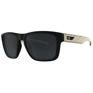 Imagem de Óculos de Sol HB H-Bomb M Black/Wood Gray - Hot Buttered, Preto