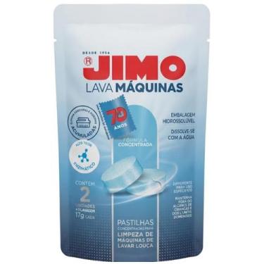 Imagem de Limpa Máquina De Lavar Louça Jimo Pastilha com 2 unidades 17g