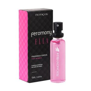 Imagem de Perfume com Feromônio Mais Sexy Atraente Feromony Ella 15ml - Feitiços