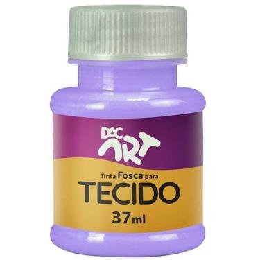 Imagem de Tinta Fosca para Tecido 37ML Lilas DAC