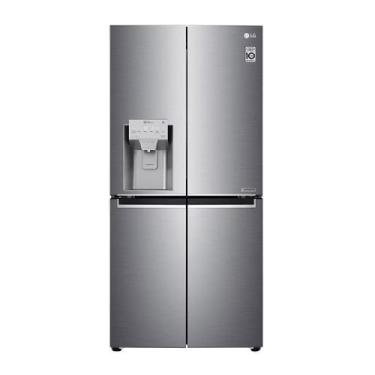 Imagem de Refrigerador lg smart french door 428l inverter com door cooling em aç
