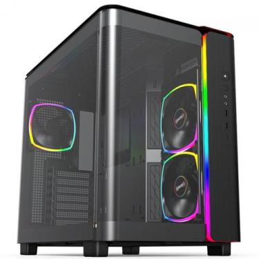 Imagem de Gabinete Gamer Montech King 95 Pro, ARGB, Mid Tower, Vidro Temperado, 