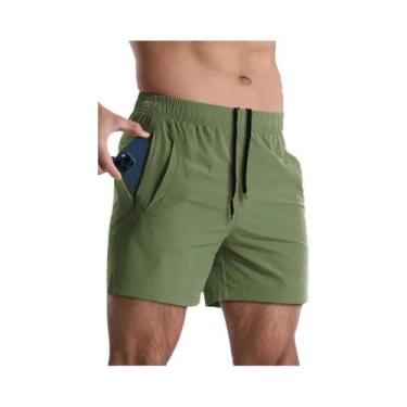 Imagem de Shorts De Treino Masculinos De Secagem Rápida Para Corrida, Academia E