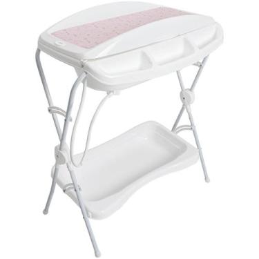 Imagem de Banheira de Bebe Desmontavel com Trocador Kiddo Shower II Rosa
