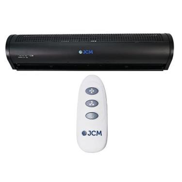 Imagem de Cortina de Ar JCM Preta 90 cm com Controle Remoto 220V