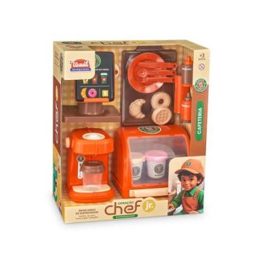 Imagem de Cafeteria infantil geração chef master completa - usual - Usual Brinqu