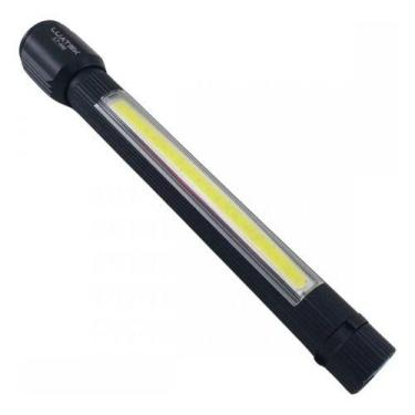 Imagem de Lanterna Led Tática Usb De Bolso Recarregável Lt-446 Luatek