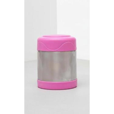 Imagem de Pote Térmico Inox Antivazamento Rosa 330ml - Congratulations Store