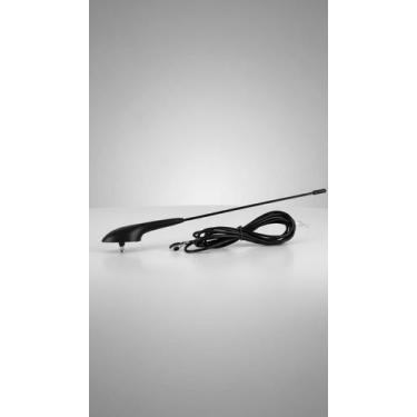 Imagem de Antena De Teto Automotiva Preta C/ Cabo 3 Metros - Congratulations Sto